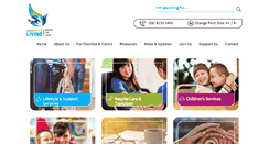 Desktop Screenshot of disabilityliving.org.au